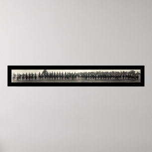 Staatstroopers in MI Foto 1917 Poster