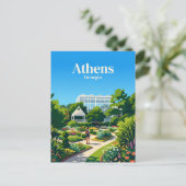 Staatstuin van Georgia VS Briefkaart (Staand voorkant)