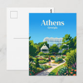 Staatstuin van Georgia VS Briefkaart (Voorkant / Achterkant)
