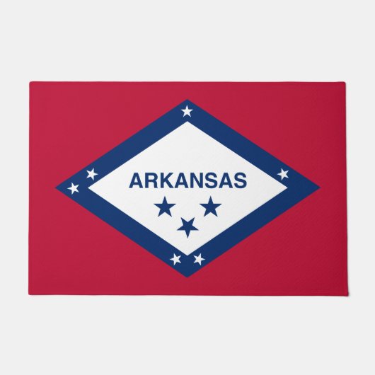 Staatsvlag van Arkansas Deurmat (Voorkant)