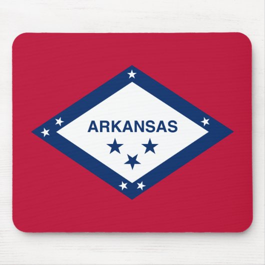 Staatsvlag van Arkansas Muismat (Voorkant)