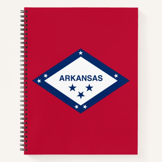 Staatsvlag van Arkansas Notitieboek (Voorkant)