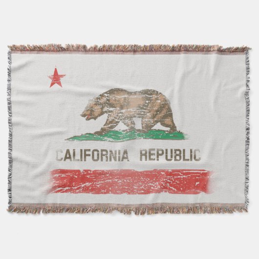 staatsvlag van Californië Deken (Voorkant)
