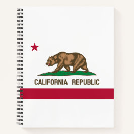 Staatsvlag van Californië Notitieboek