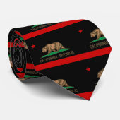  staatsvlag van Californië Stropdas (Opgerold)