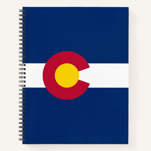 Staatsvlag van Colorado Notitieboek (Voorkant)