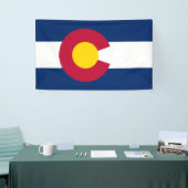 Staatsvlag van Colorado Spandoek (Beurs)