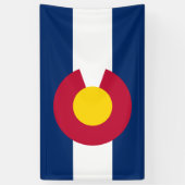 Staatsvlag van Colorado Spandoek (Verticaal)