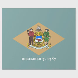 Staatsvlag van Delaware (DE, VS) Cadeaupapier