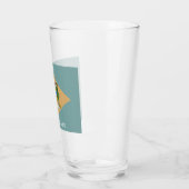 Staatsvlag van Delaware (DE, VS) Glas (Links)