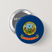 Staatsvlag van Idaho Ronde Button 5,7 Cm (Voorkant /achterkant)