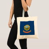 Staatsvlag van Idaho Tote Bag (Voorkant (product))