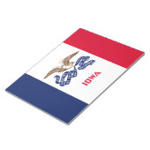 Staatsvlag van Iowa Notitieblok (Schuin)
