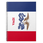 Staatsvlag van Iowa Notitieboek (Voorkant)