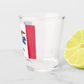 Staatsvlag van Iowa Shot Glas (Rechts)
