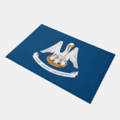 Staatsvlag van Louisiana Deurmat (Schuin)