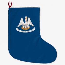 Staatsvlag van Louisiana Grote Kerstsok