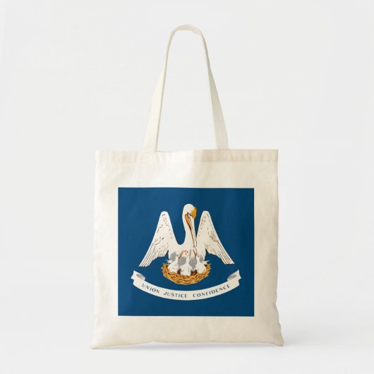 Staatsvlag van Louisiana Tote Bag (Voorkant)