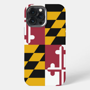 Staatsvlag van Maryland iPhone 13 Pro Max Hoesje