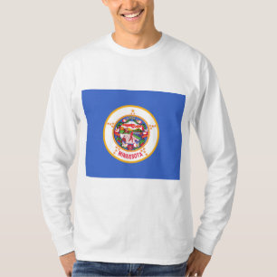 Staatsvlag van Minnesota T-shirt
