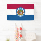 Staatsvlag van Missouri Spandoek (Insitu)
