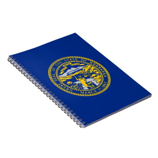 Staatsvlag van Nebraska Notitieboek (Rechterzijde)