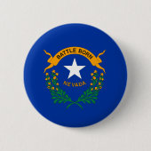 Staatsvlag van Nevada Ronde Button 5,7 Cm (Voorkant)