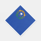 Staatsvlag van Nevada Servet (Hoek)