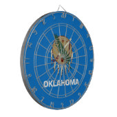 Staatsvlag van Oklahoma Dartbord (Voorkant Links)