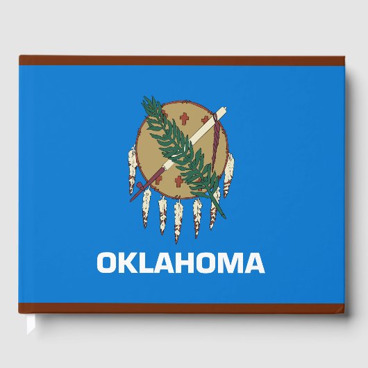 Staatsvlag van Oklahoma Gastenboek (Voorkant)