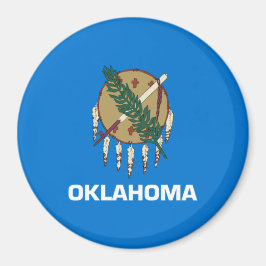 Staatsvlag van Oklahoma Magneet