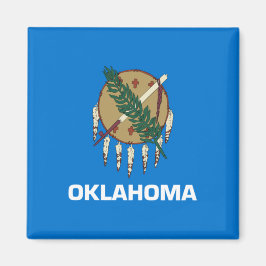 Staatsvlag van Oklahoma Magneet