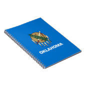 Staatsvlag van Oklahoma Notitieboek (Rechterzijde)