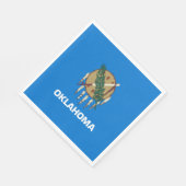 Staatsvlag van Oklahoma Servet (Hoek)