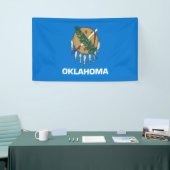Staatsvlag van Oklahoma Spandoek (Beurs)