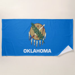 Staatsvlag van Oklahoma Strandlaken