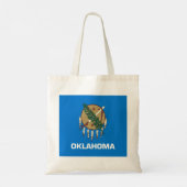 Staatsvlag van Oklahoma Tote Bag (Achterkant)
