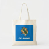 Staatsvlag van Oklahoma Tote Bag (Voorkant)