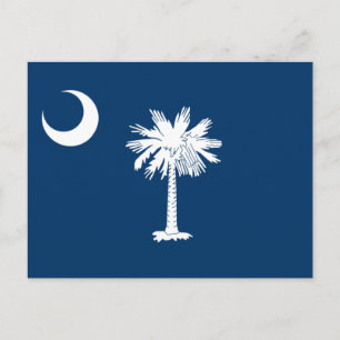 Staatsvlag van South Carolina Briefkaart