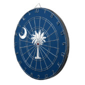 Staatsvlag van South Carolina Dartbord (Voorkant Rechts)
