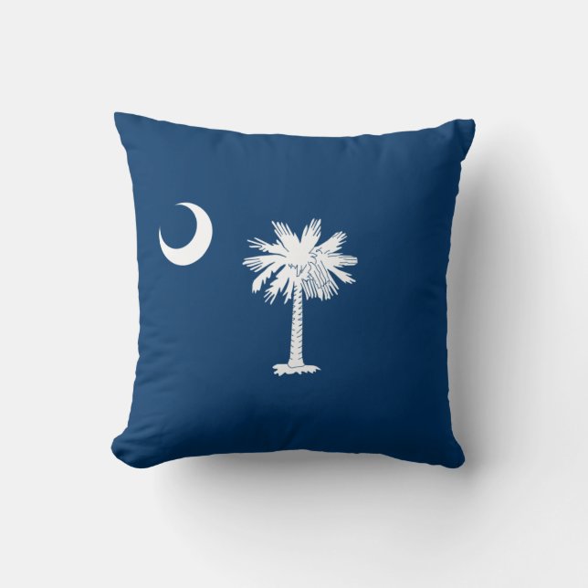 Staatsvlag van South Carolina Kussen (Voorkant)