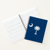 Staatsvlag van South Carolina Notitieboek (Binnen)