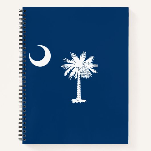 Staatsvlag van South Carolina Notitieboek (Voorkant)