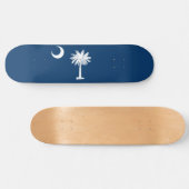 Staatsvlag van South Carolina Persoonlijk Skateboard (Horizontaal)
