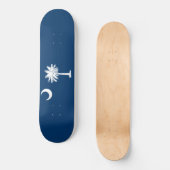 Staatsvlag van South Carolina Persoonlijk Skateboard (Voorkant)