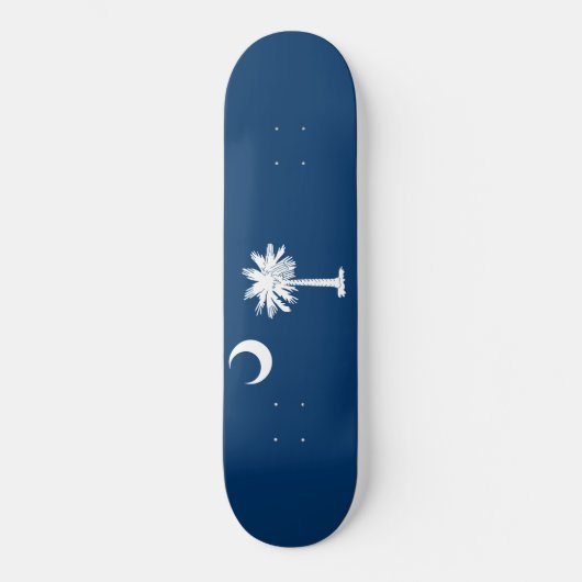Staatsvlag van South Carolina Persoonlijk Skateboard (Voorkant)
