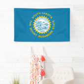 Staatsvlag van South Dakota Spandoek (Insitu)