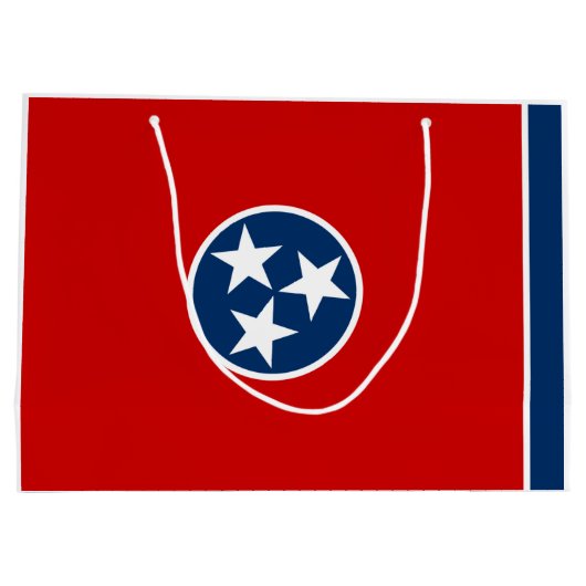 Staatsvlag van Tennessee Groot Cadeauzakje (Achterkant)