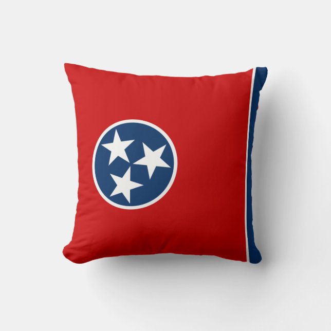 Staatsvlag van Tennessee Kussen (Voorkant)