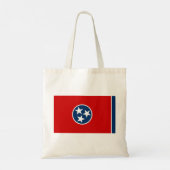 Staatsvlag van Tennessee Tote Bag (Achterkant)